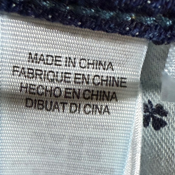 Lucky Brand Reese Boyfriend Jeans Womens Plus 22W Blue Denim Dark Wash Cropped - Picture 10 of 12